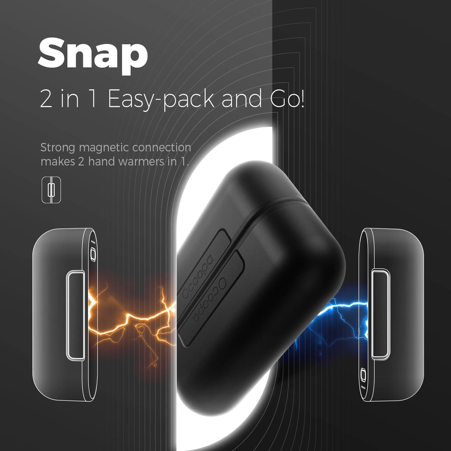 Portable Magnetic Electric Hand Warmer